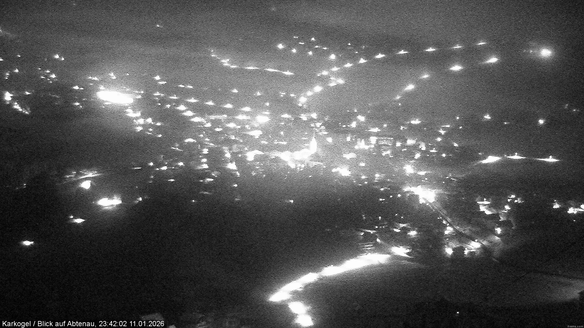 Archiv Foto Webcam Karkogel Blick auf Abtenau