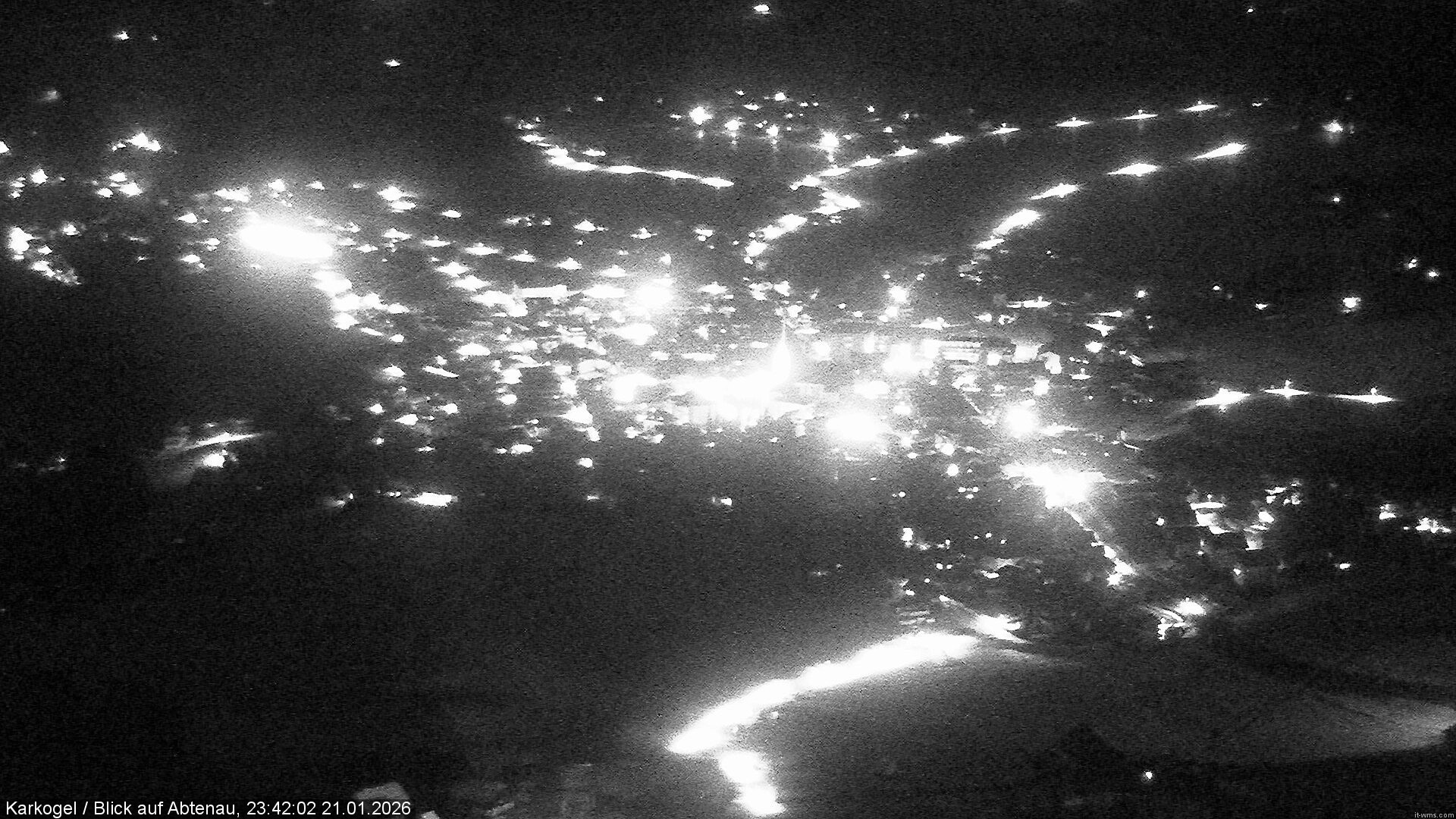 Archiv Foto Webcam Karkogel Blick auf Abtenau