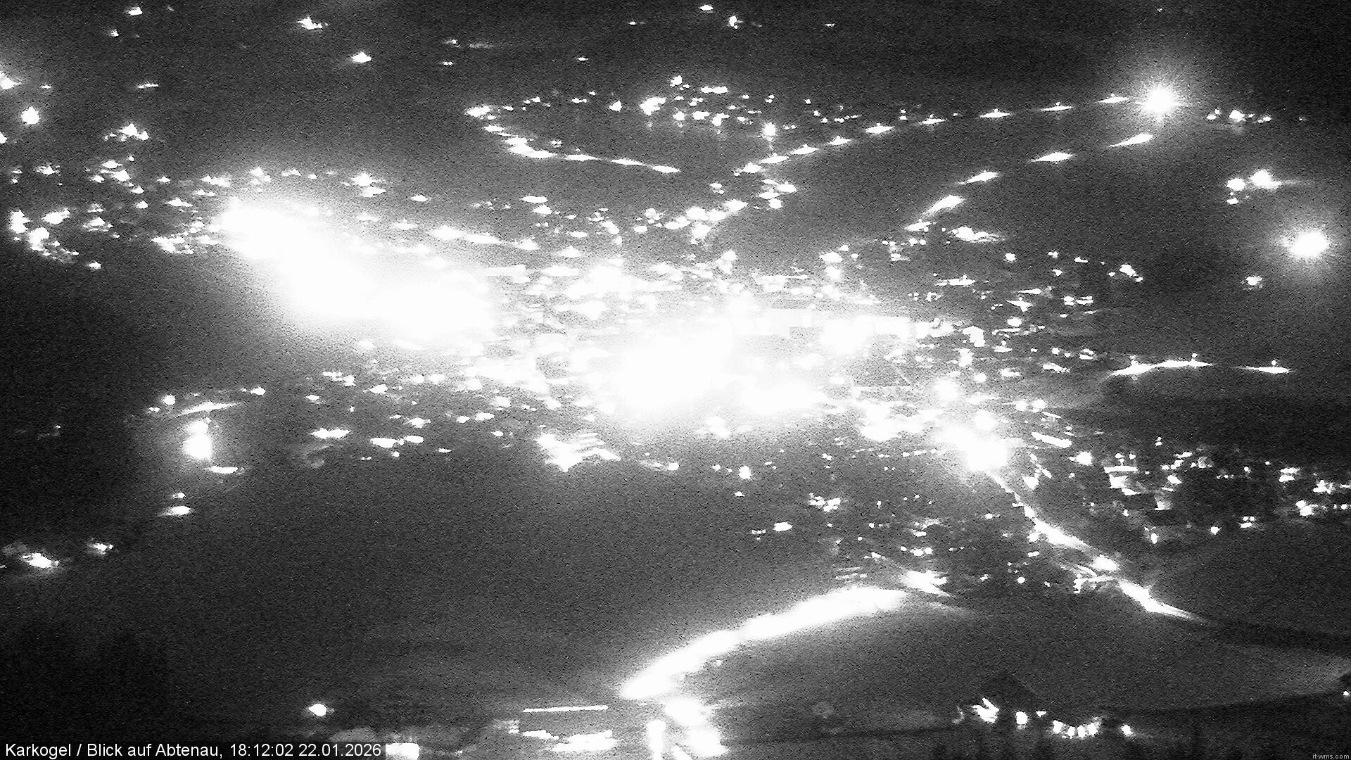 Archiv Foto Webcam Karkogel Blick auf Abtenau