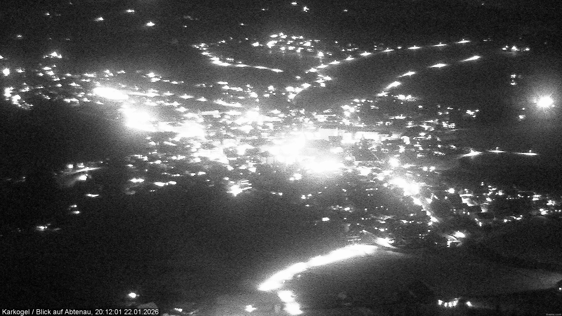 Archiv Foto Webcam Karkogel Blick auf Abtenau