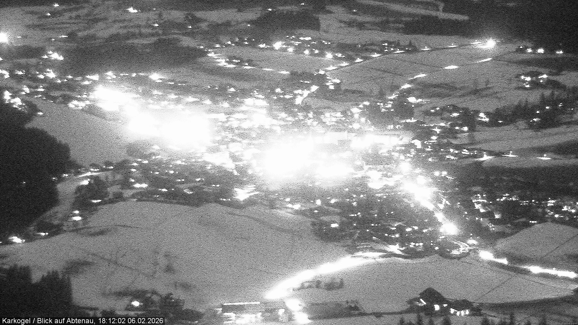 Archiv Foto Webcam Karkogel Blick auf Abtenau