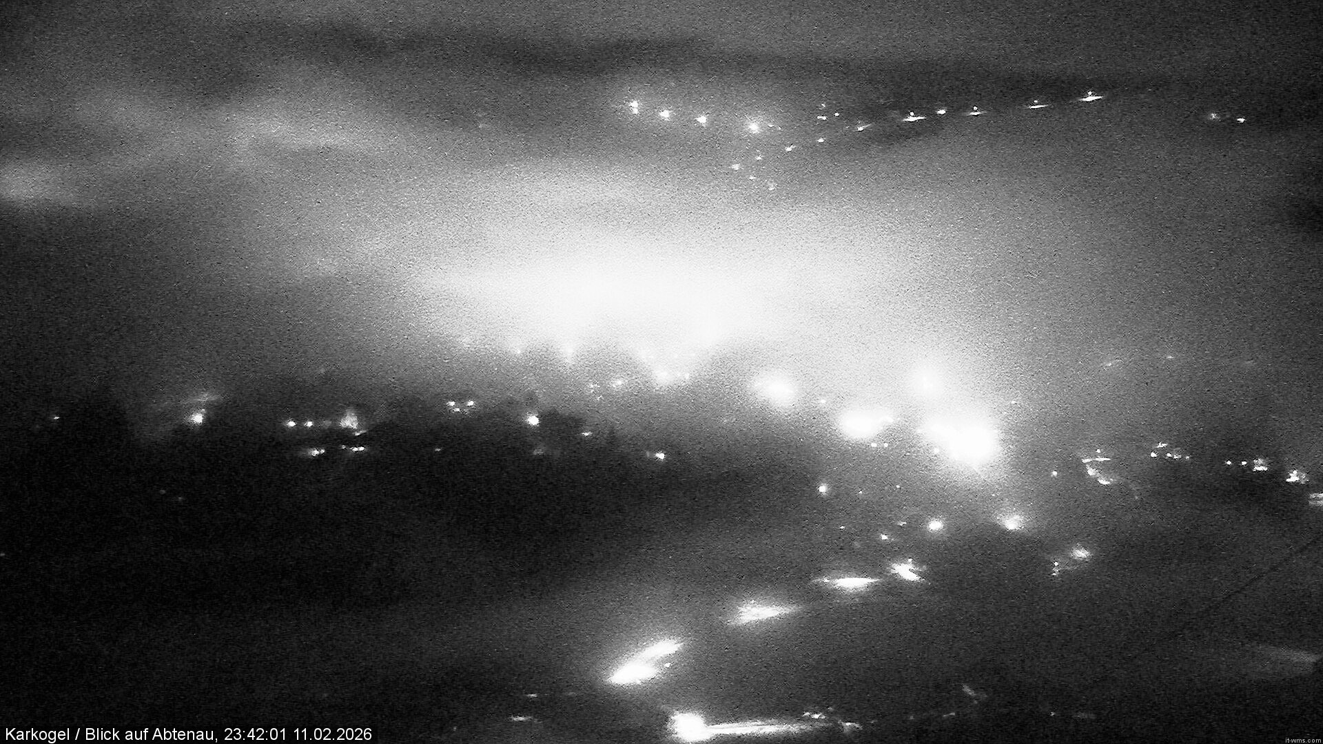 Archiv Foto Webcam Karkogel Blick auf Abtenau