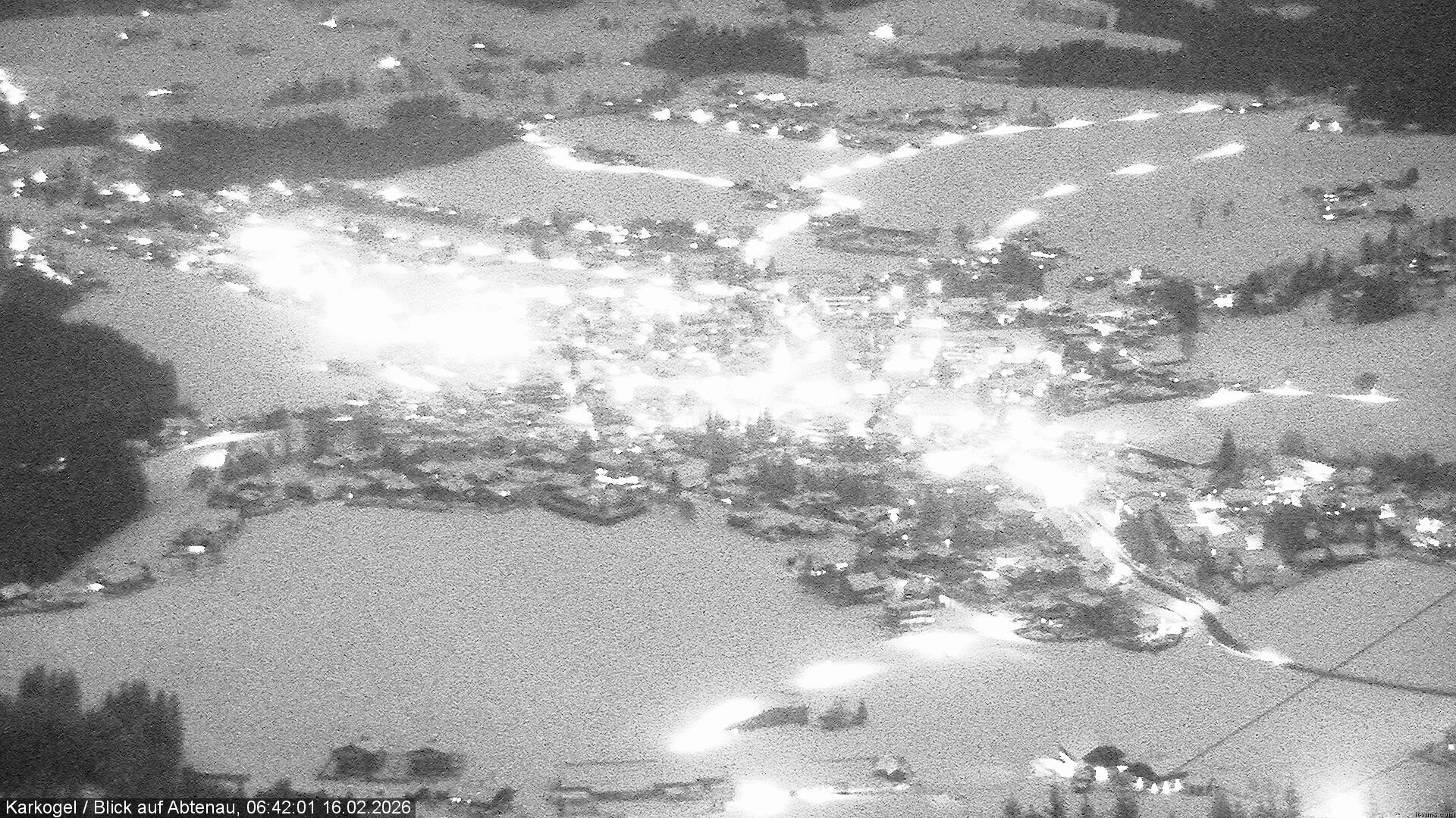 Archiv Foto Webcam Karkogel Blick auf Abtenau