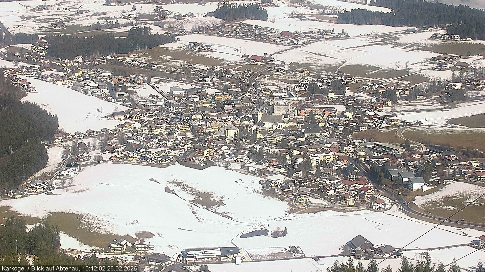 Archived image Webcam Karkogel view to Abtenau