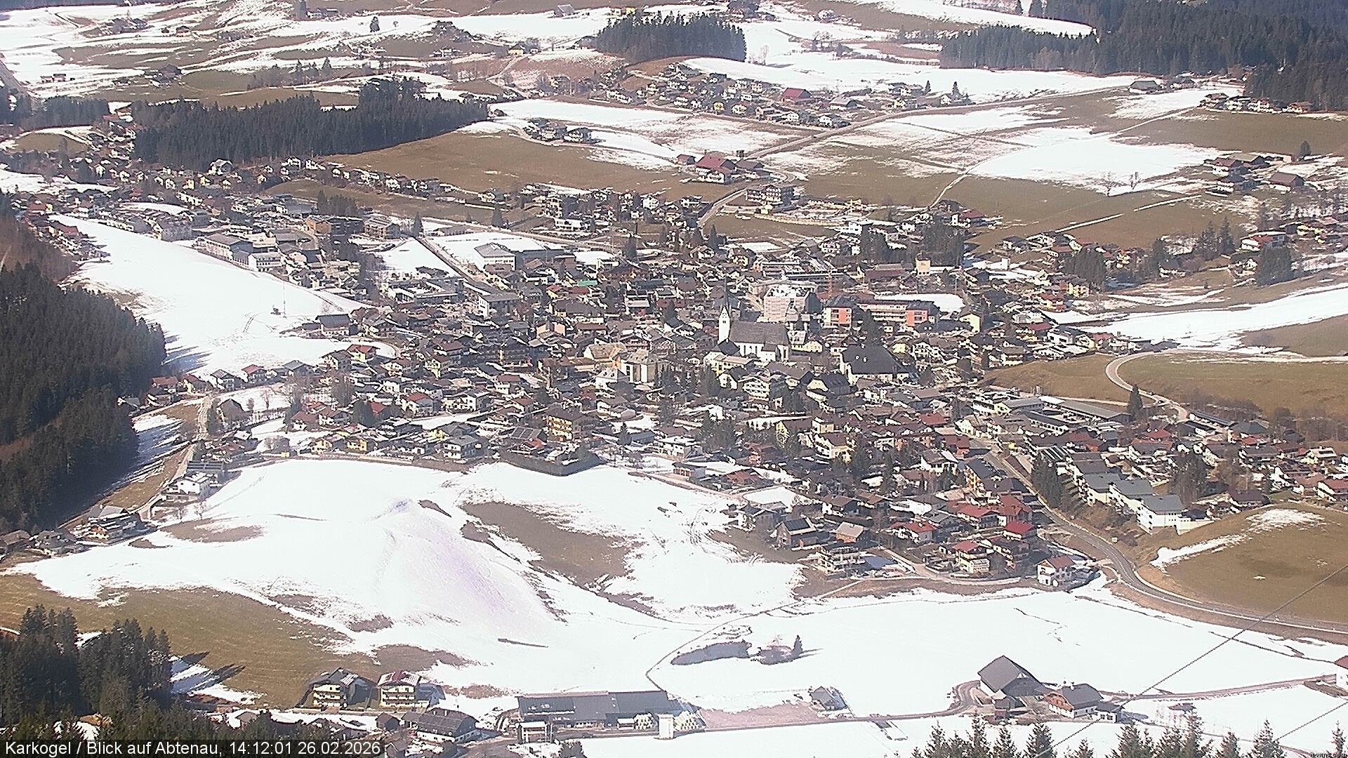 Archived image Webcam Karkogel view to Abtenau