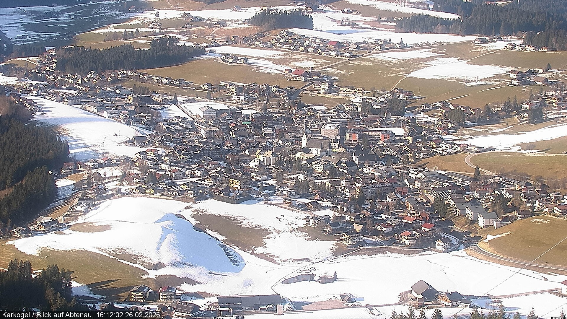 Archived image Webcam Karkogel view to Abtenau