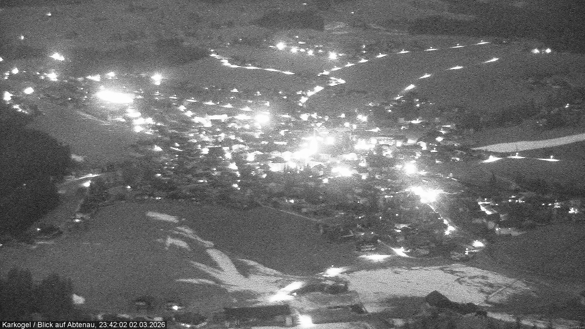 Archiv Foto Webcam Karkogel Blick auf Abtenau