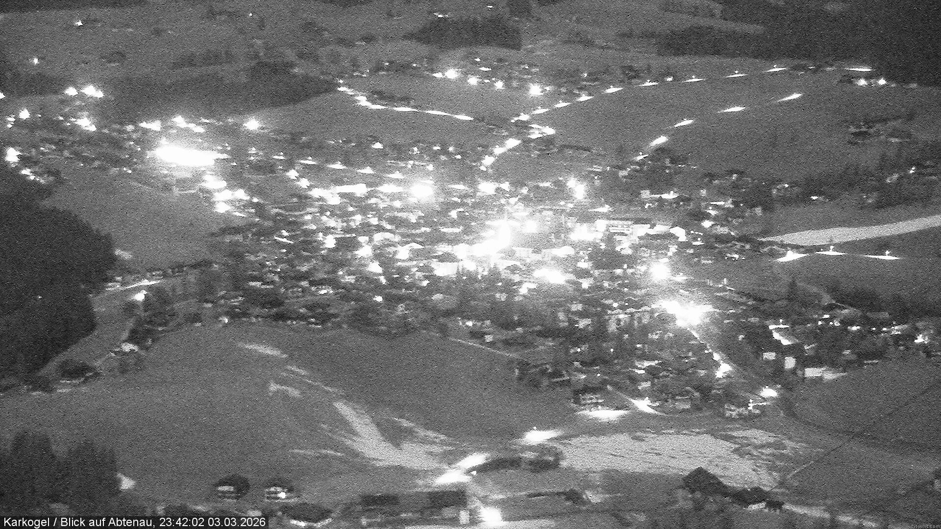 Archiv Foto Webcam Karkogel Blick auf Abtenau