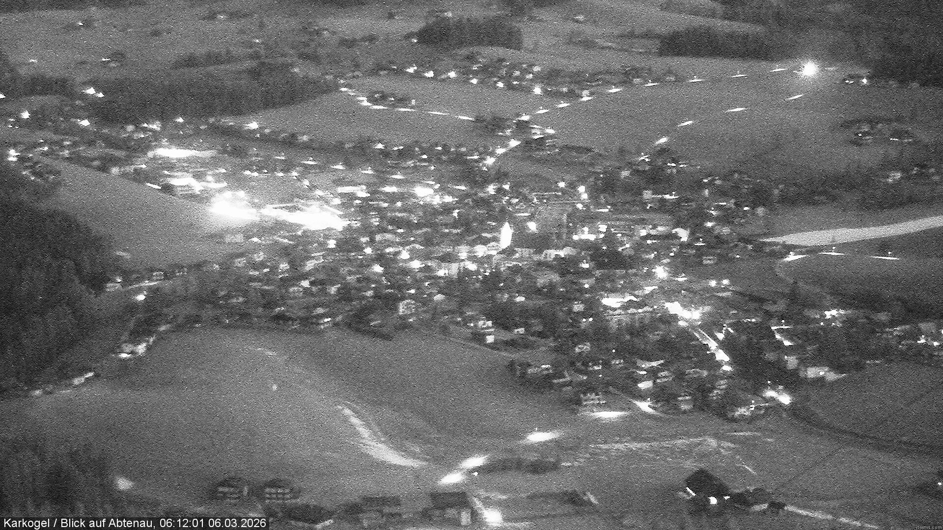 Archiv Foto Webcam Karkogel Blick auf Abtenau