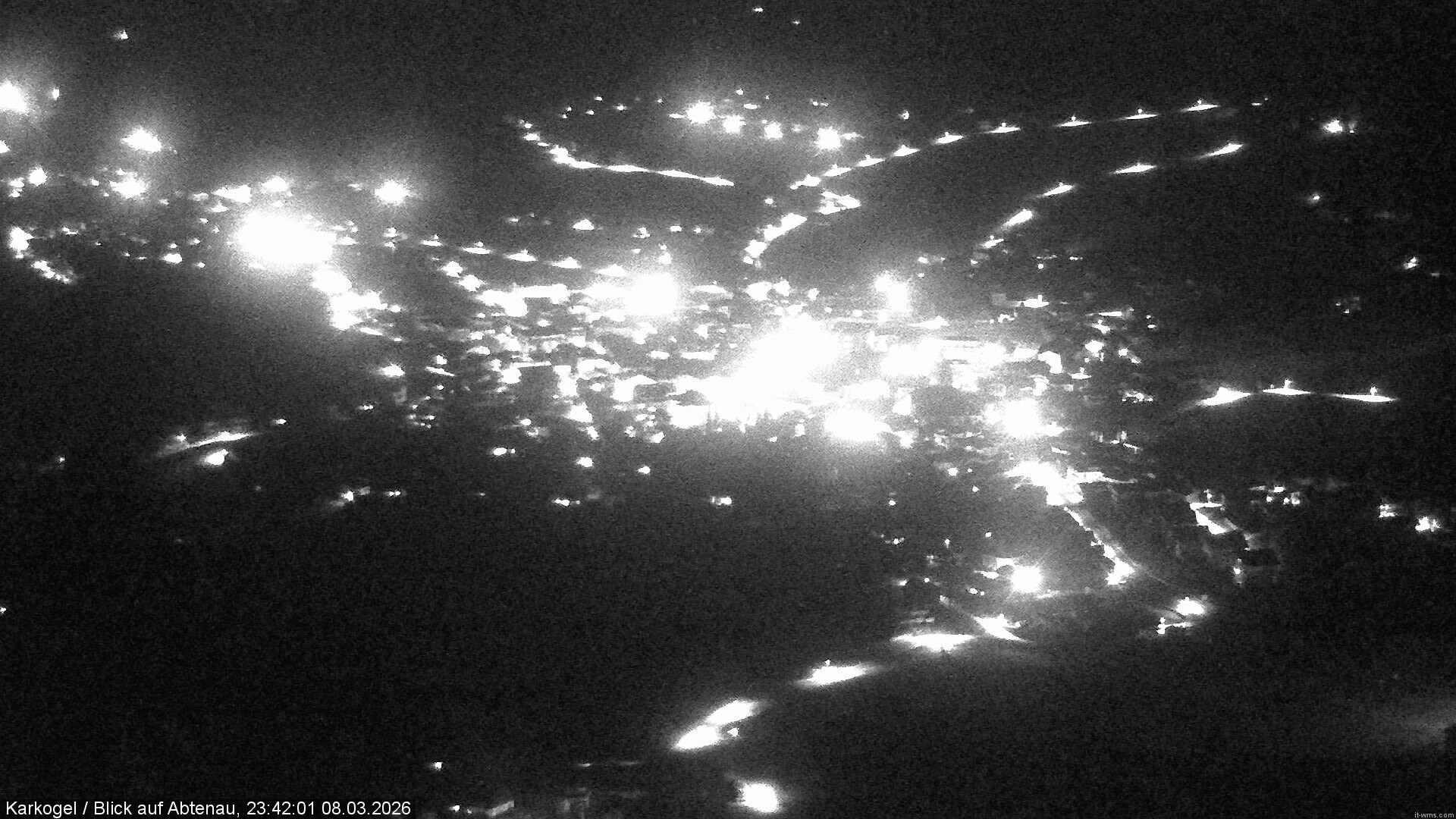 Archiv Foto Webcam Karkogel Blick auf Abtenau