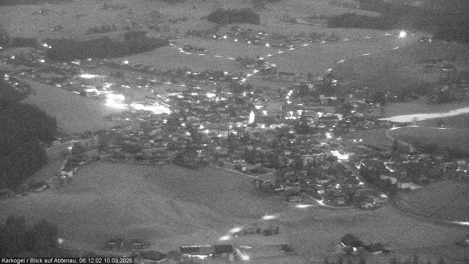 Archiv Foto Webcam Karkogel Blick auf Abtenau