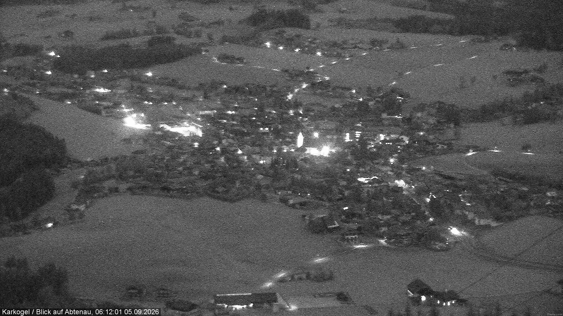 Archiv Foto Webcam Karkogel Blick auf Abtenau