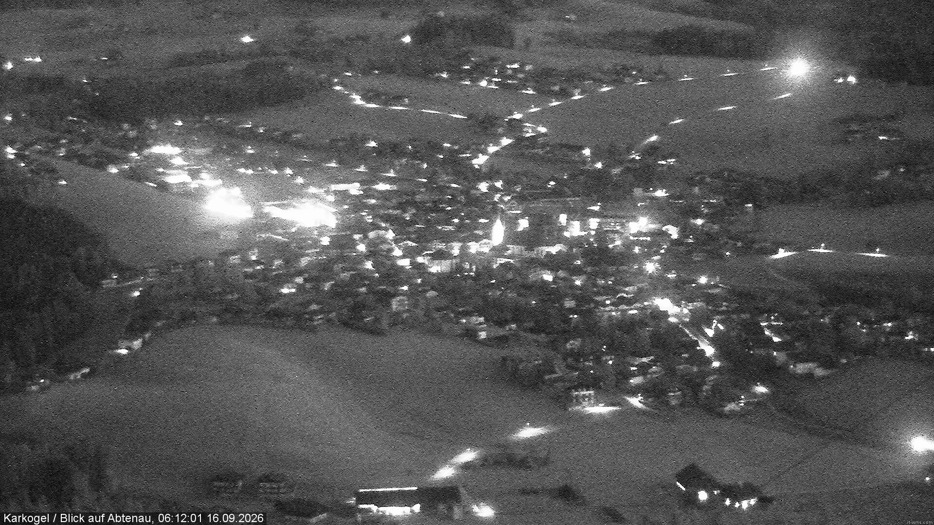 Archiv Foto Webcam Karkogel Blick auf Abtenau