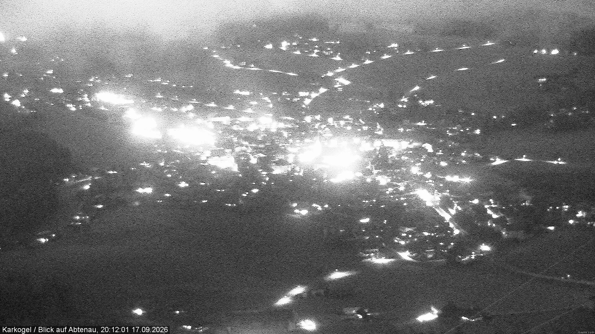 Archiv Foto Webcam Karkogel Blick auf Abtenau