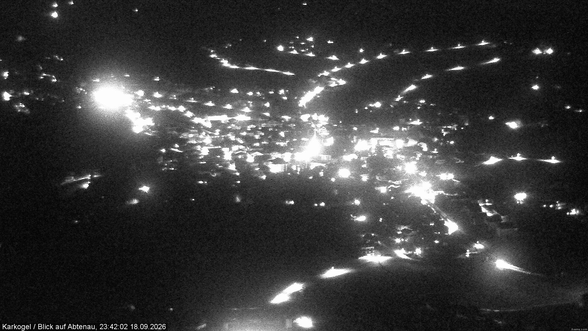 Archiv Foto Webcam Karkogel Blick auf Abtenau