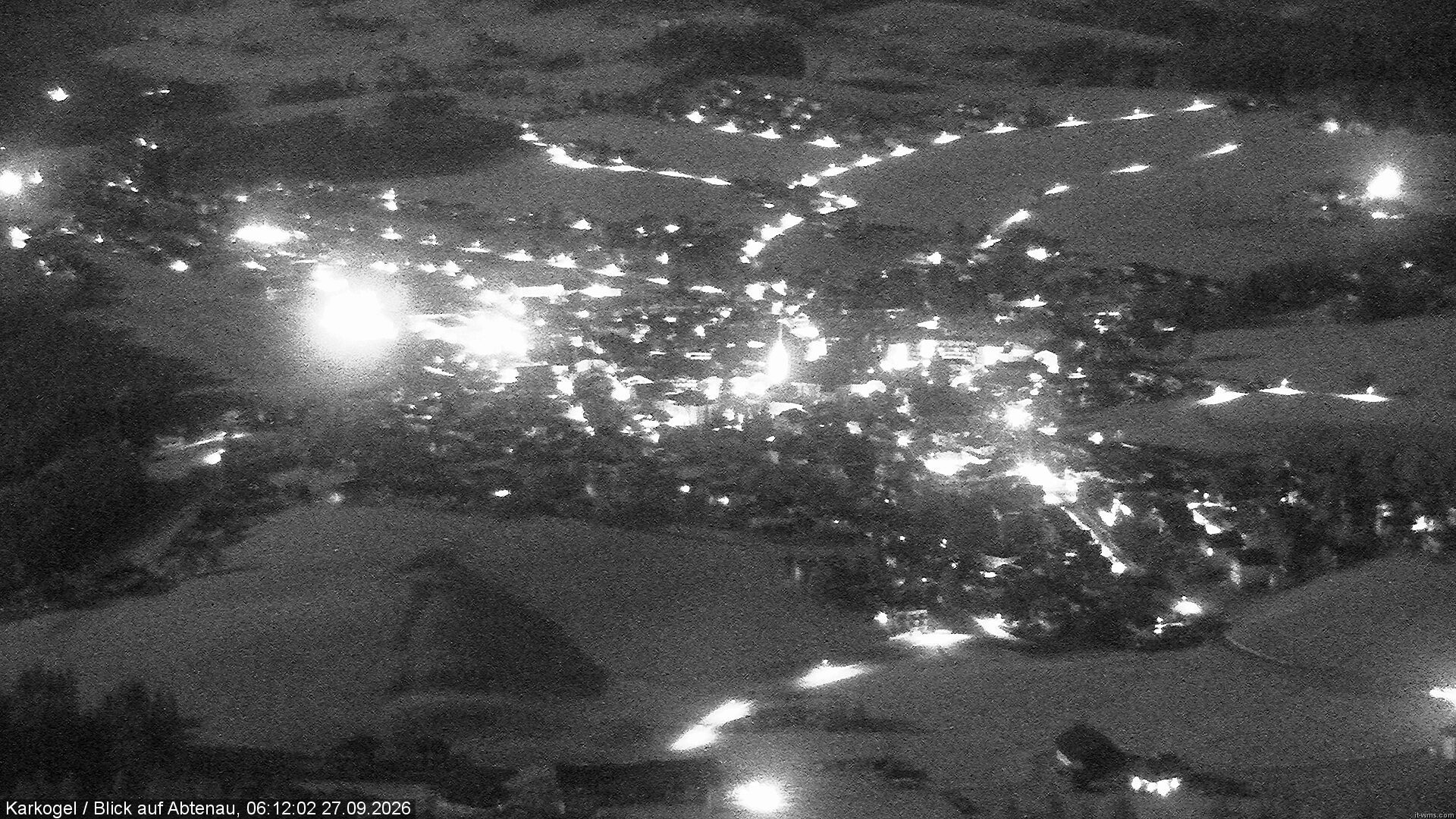Archiv Foto Webcam Karkogel Blick auf Abtenau