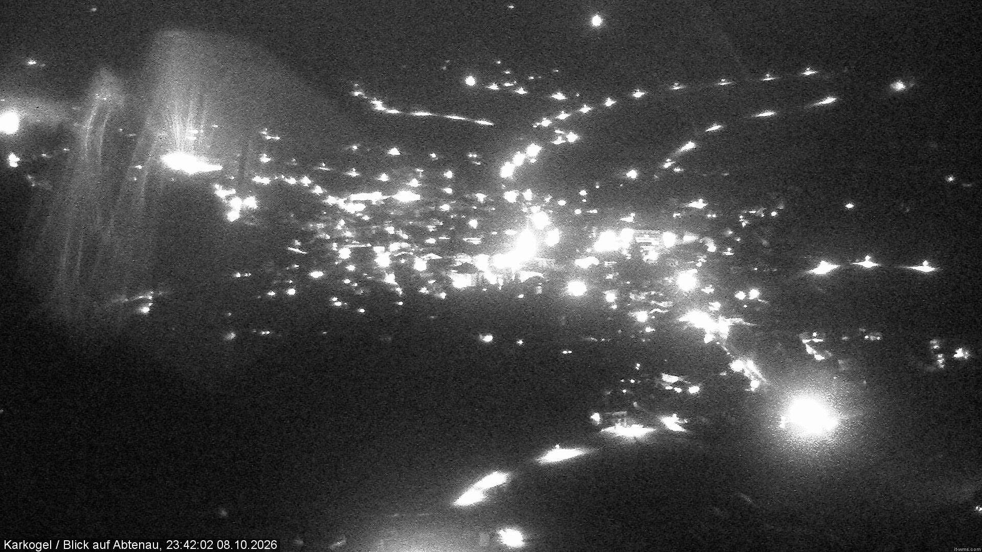 Archiv Foto Webcam Karkogel Blick auf Abtenau
