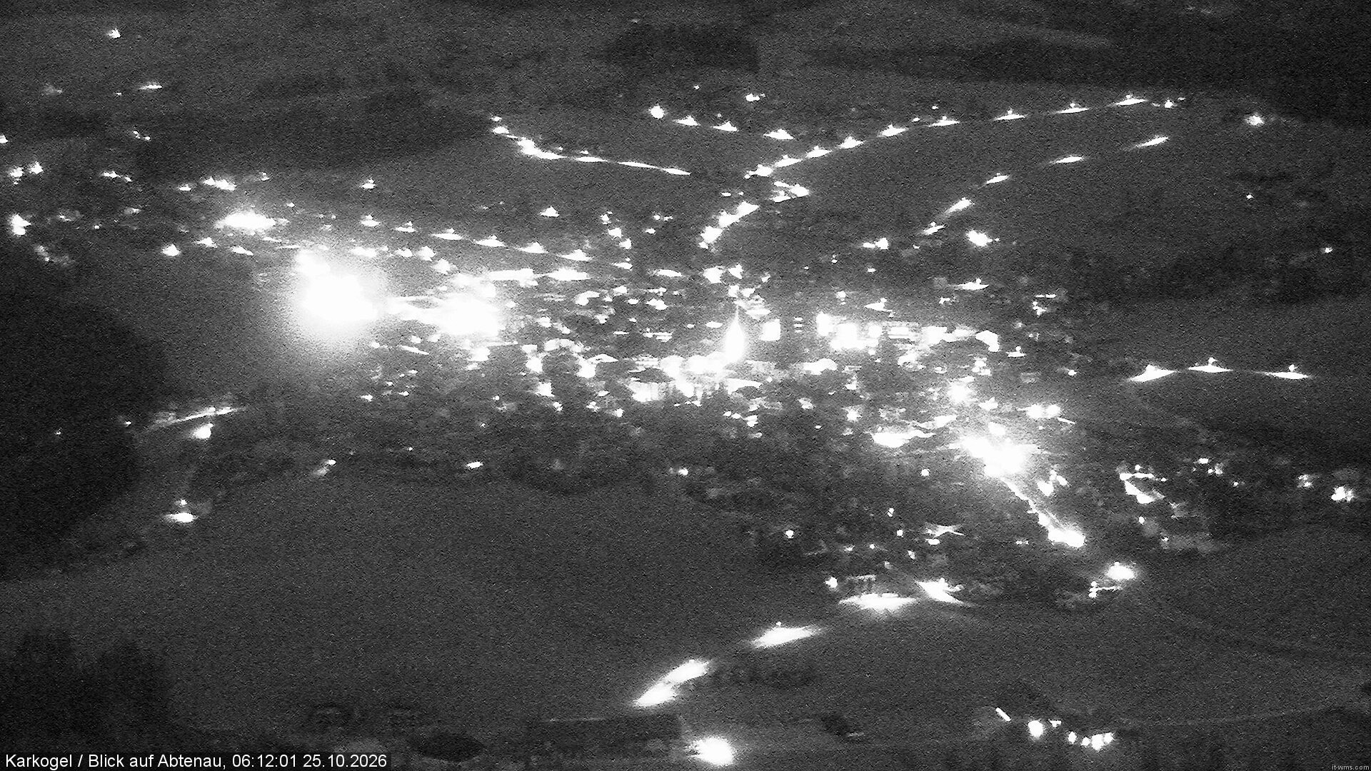 Archiv Foto Webcam Karkogel Blick auf Abtenau