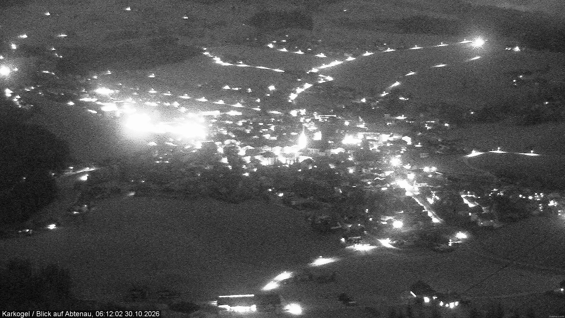 Archiv Foto Webcam Karkogel Blick auf Abtenau