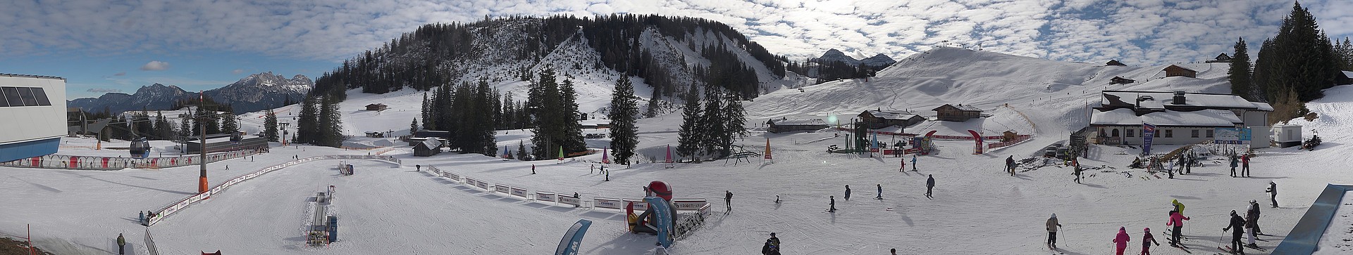 Archiv Foto Webcam Panorama Loferer Alm