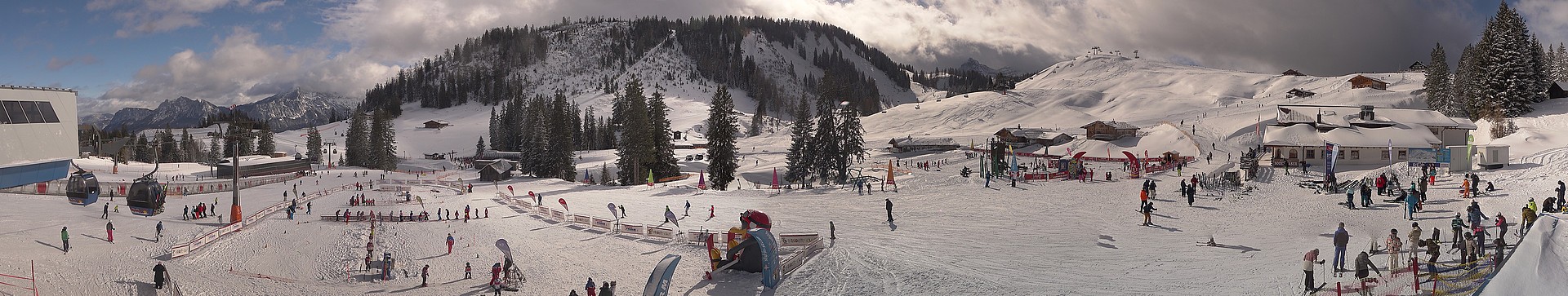 Archiv Foto Webcam Panorama Loferer Alm