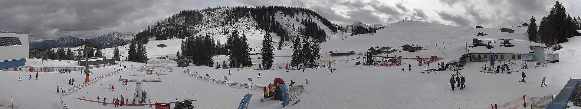 Archiv Foto Webcam Panorama Loferer Alm