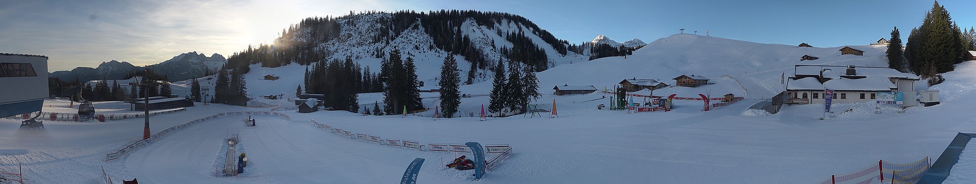 Archived image Webcam Panoramic view Loferer Alp