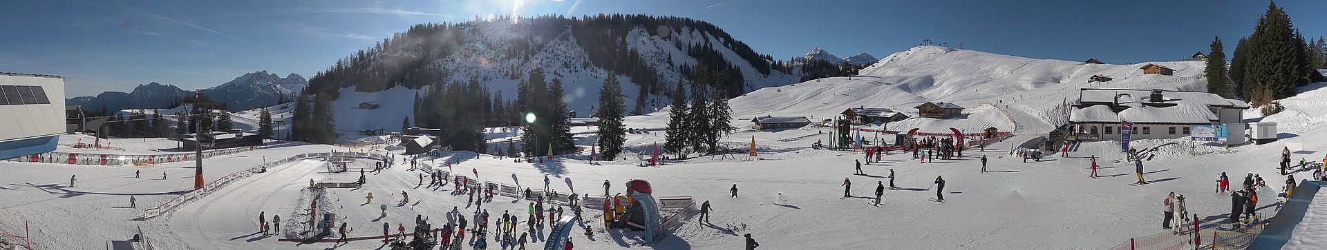 Archived image Webcam Panoramic view Loferer Alp