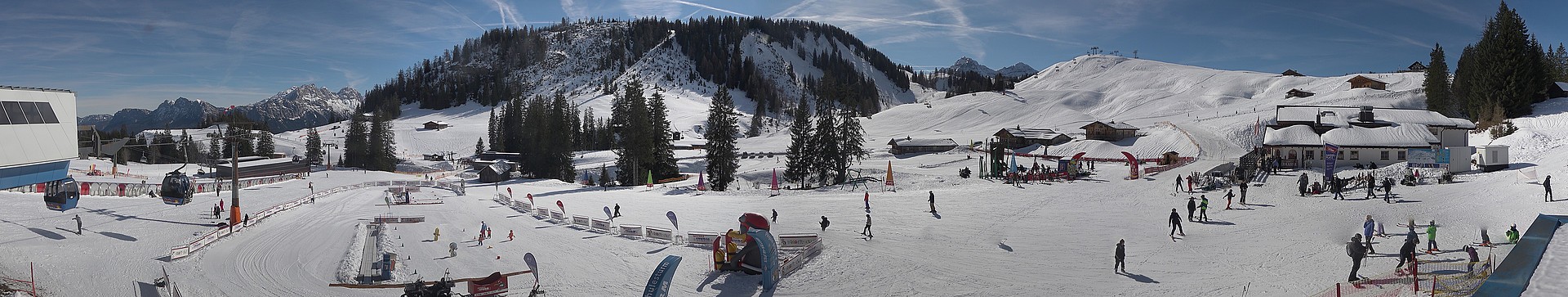 Archived image Webcam Panoramic view Loferer Alp