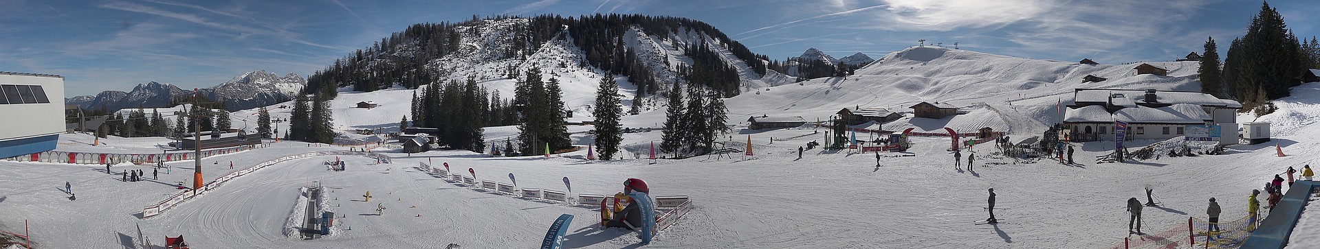 Archived image Webcam Panoramic view Loferer Alp