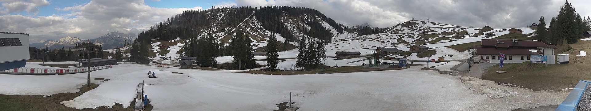 Archived image Webcam Panoramic view Loferer Alp