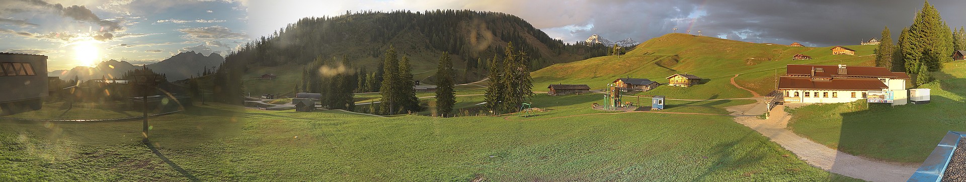 Archiv Foto Webcam Panorama Loferer Alm