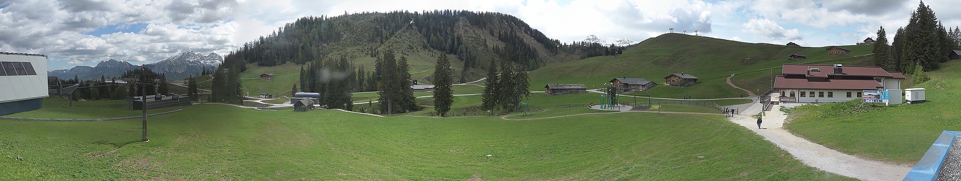 Archiv Foto Webcam Panorama Loferer Alm