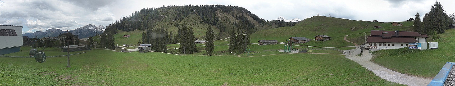 Archiv Foto Webcam Panorama Loferer Alm