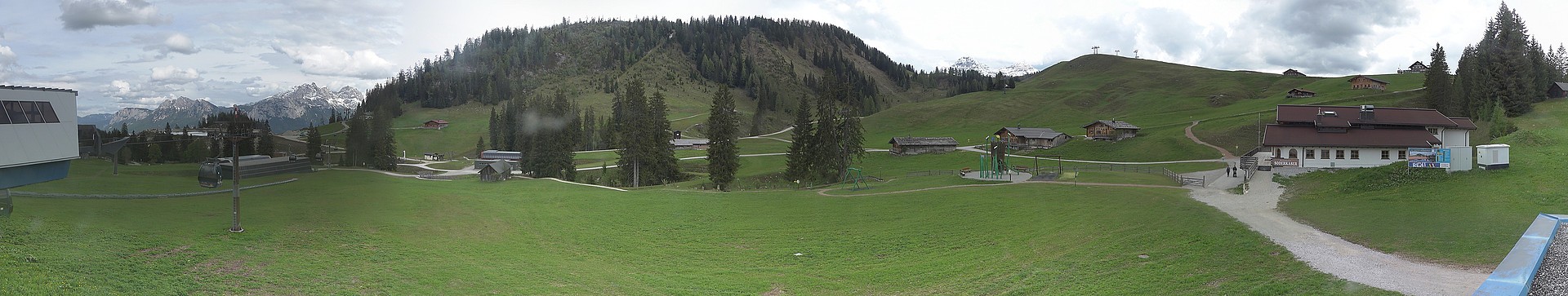 Archiv Foto Webcam Panorama Loferer Alm