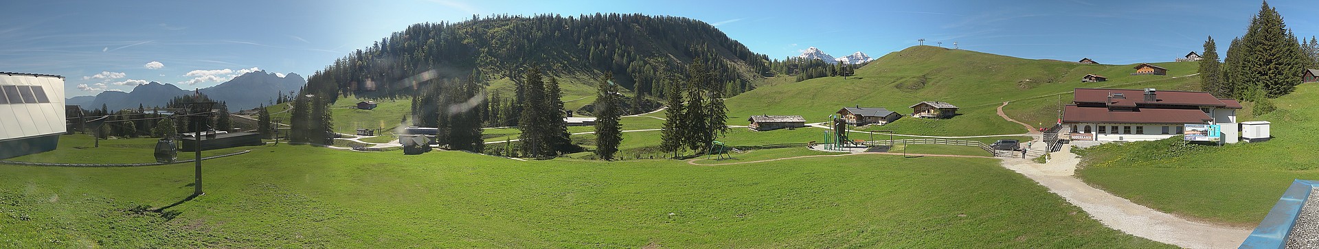 Archiv Foto Webcam Panorama Loferer Alm