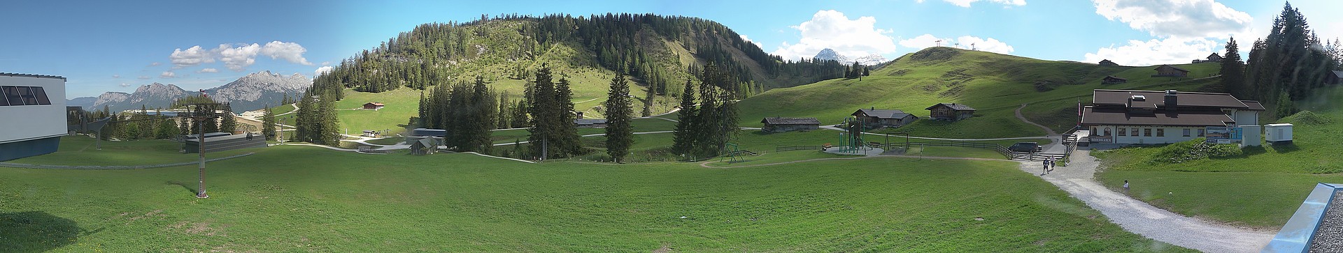 Archiv Foto Webcam Panorama Loferer Alm