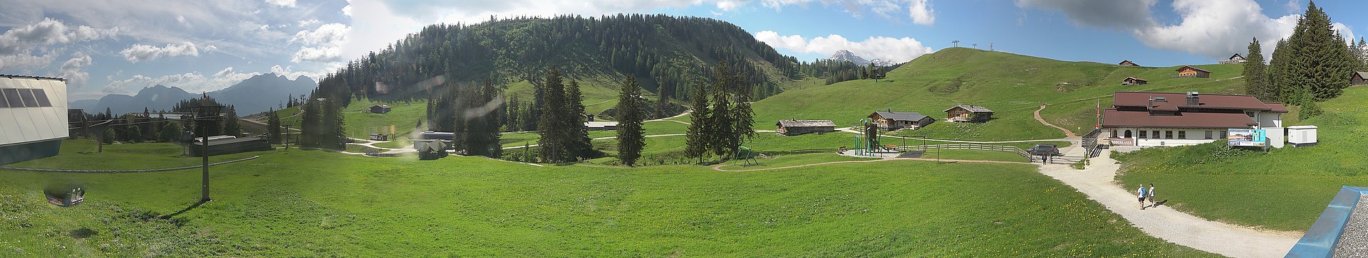 Archiv Foto Webcam Panorama Loferer Alm