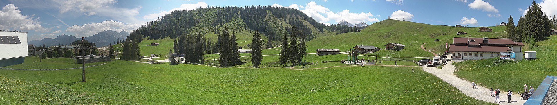 Archiv Foto Webcam Panorama Loferer Alm