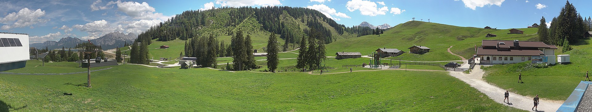 Archiv Foto Webcam Panorama Loferer Alm