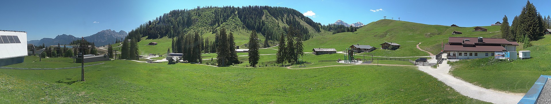 Archived image Webcam Panoramic view Loferer Alp