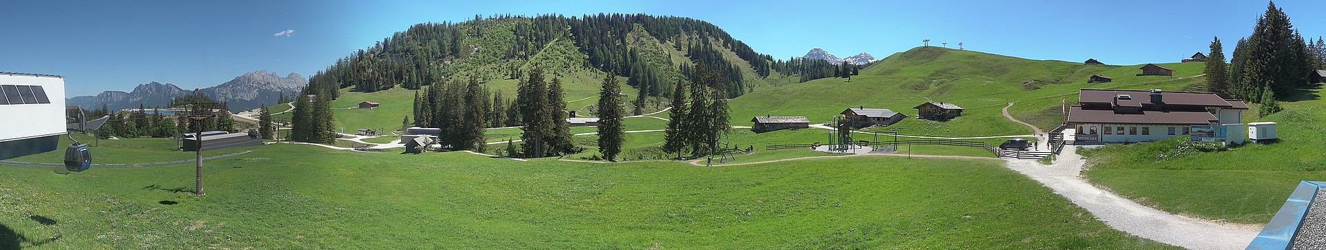 Archived image Webcam Panoramic view Loferer Alp