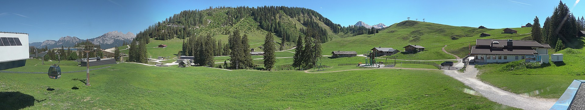 Archived image Webcam Panoramic view Loferer Alp