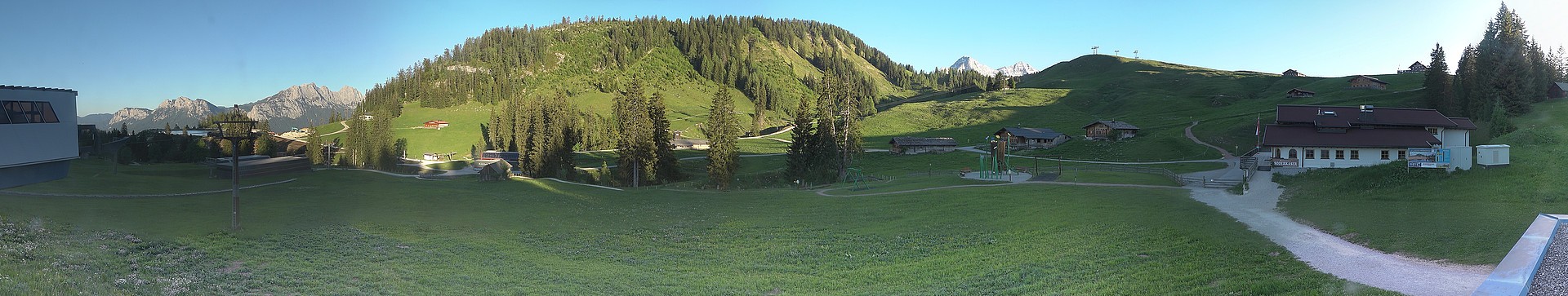 Archiv Foto Webcam Panorama Loferer Alm
