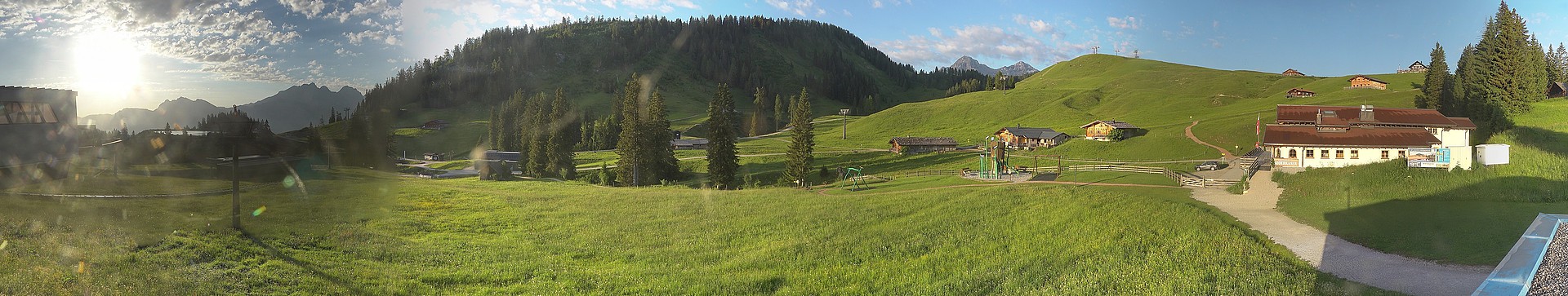 Archiv Foto Webcam Panorama Loferer Alm