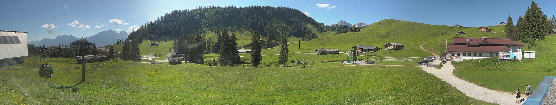 Archived image Webcam Panoramic view Loferer Alp