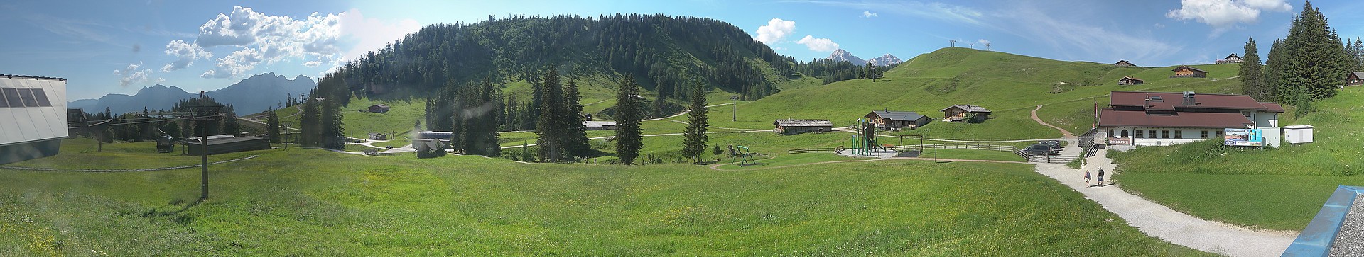 Archiv Foto Webcam Panorama Loferer Alm