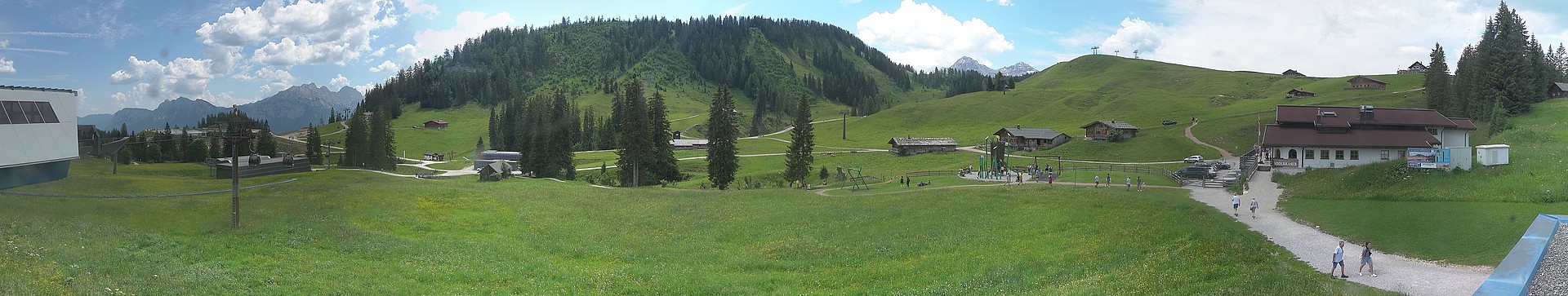 Archiv Foto Webcam Panorama Loferer Alm