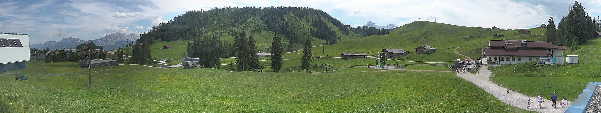 Archiv Foto Webcam Panorama Loferer Alm