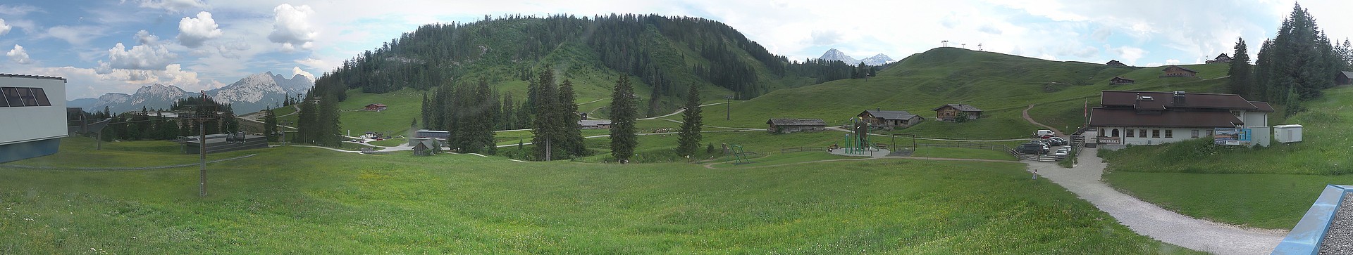 Archiv Foto Webcam Panorama Loferer Alm